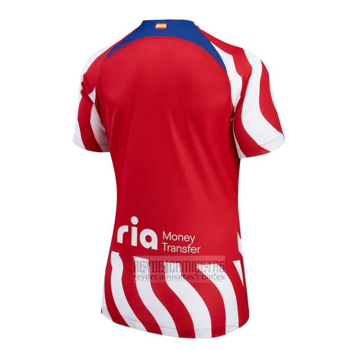 Camiseta De Futbol Atletico Madrid Primera Mujer 2022-2023
